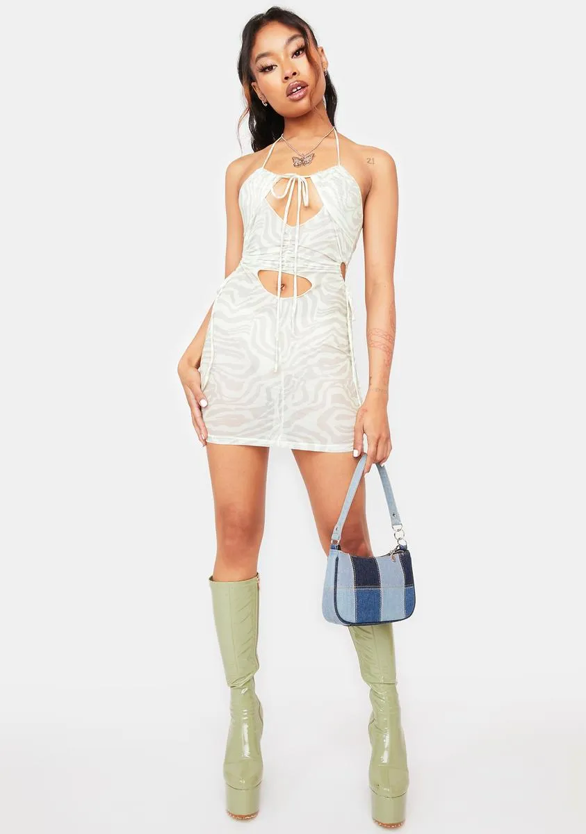 Cue Me Up Mini Dress sold by Dolls Kill product image thumbnail 3