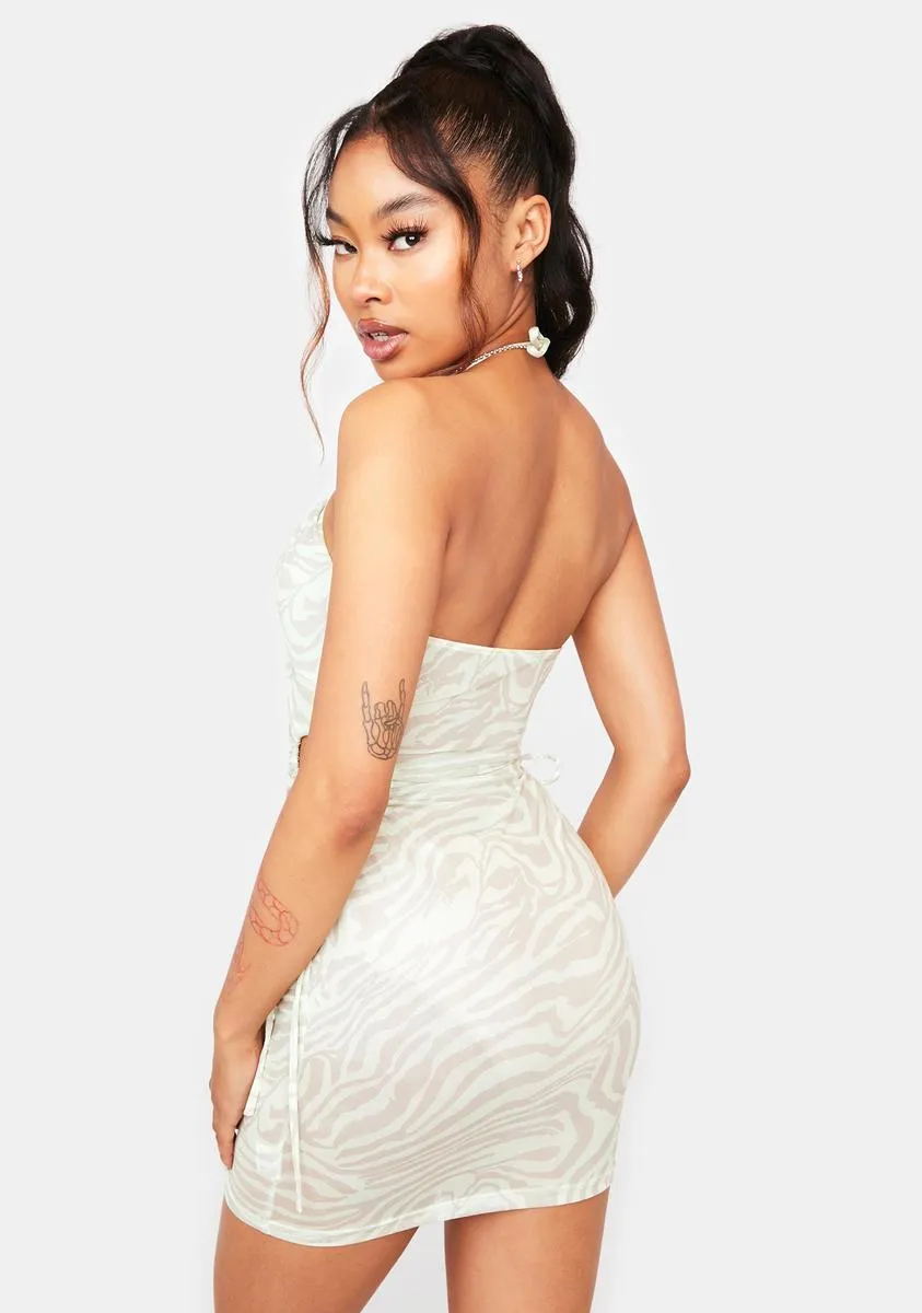 Cue Me Up Mini Dress sold by Dolls Kill product image thumbnail 4