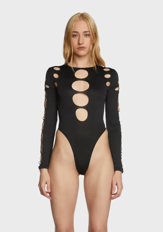 Cosmic Void Cut Out Bodysuit sold by Dolls Kill