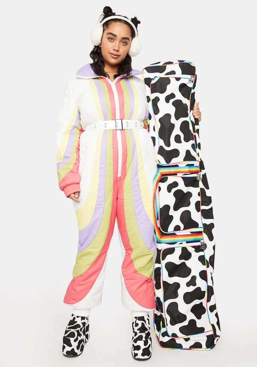 Plus Rainbow Rider Colorblock Snowsuit sold by Dolls Kill product image thumbnail 2
