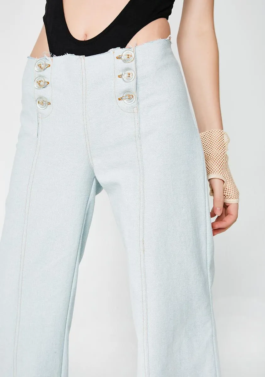 Low Rise Jeans sold by Dolls Kill product image thumbnail 3