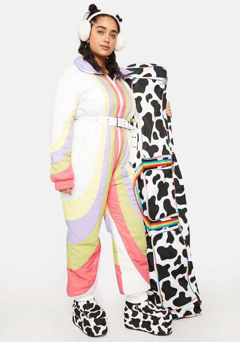 Plus Rainbow Rider Colorblock Snowsuit sold by Dolls Kill product image thumbnail 3