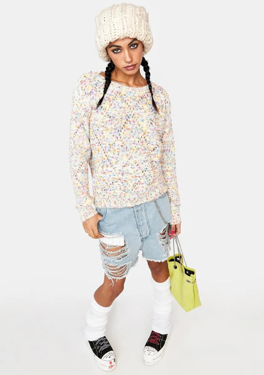 Frolic Confetti Sweater sold by Dolls Kill product image thumbnail 3