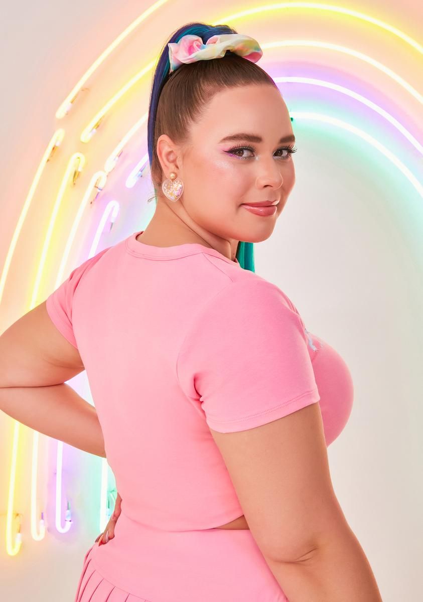 Plus Under The Rainbow Graphic Tee sold by Dolls Kill product image thumbnail 4