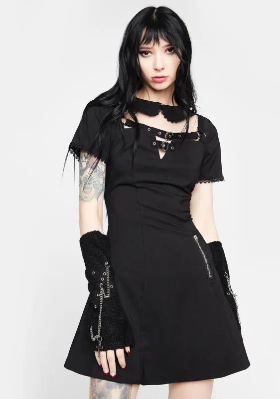 Punk Locomotive Rebel Dress sold by Dolls Kill