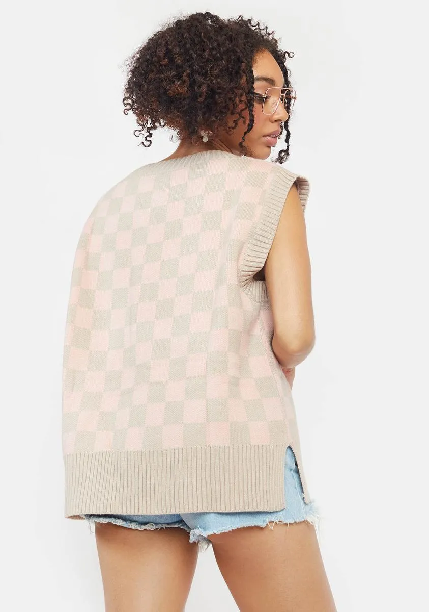 Second Level Sweater Vest sold by Dolls Kill product image thumbnail 4