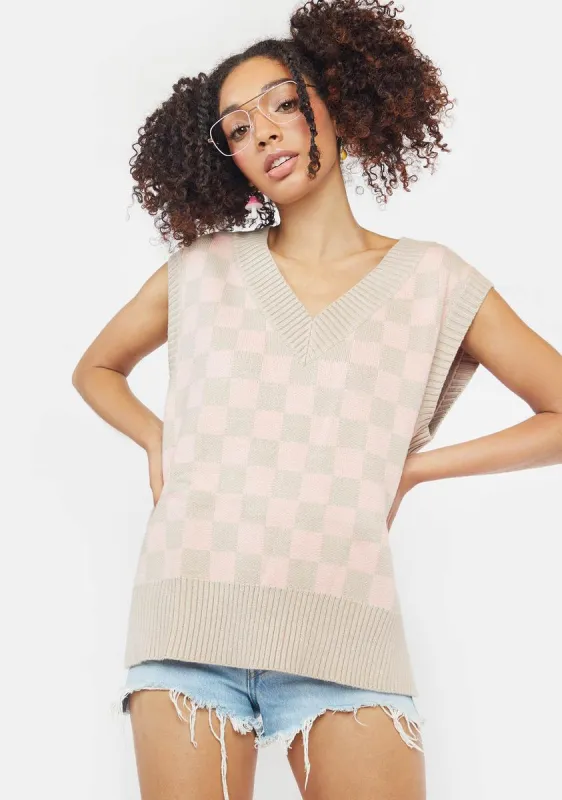 Second Level Sweater Vest sold by Dolls Kill