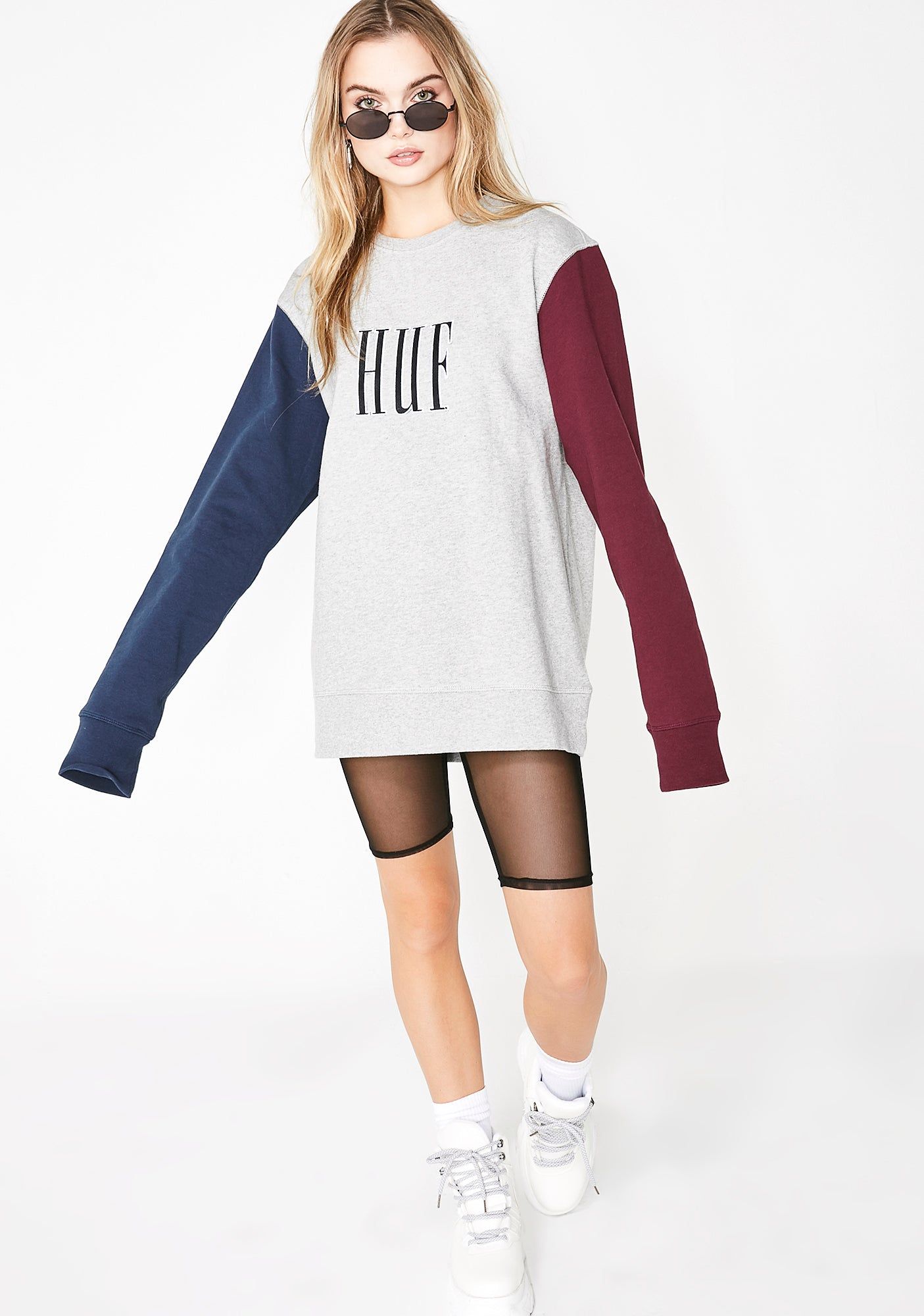 Crevasse Crewneck Sweatshirt sold by Dolls Kill product image thumbnail 5