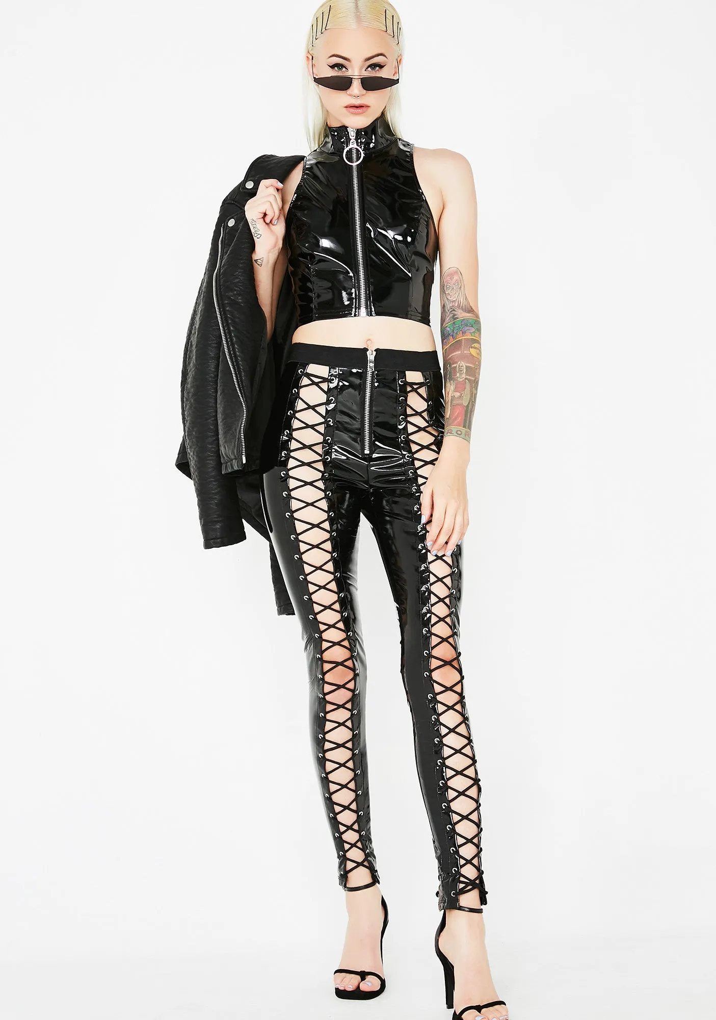 Mistress Of Doom Vinyl Top sold by Dolls Kill product image thumbnail 5