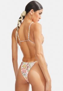 Vintage Bloom Cove Bikini Top sold by Dolls Kill