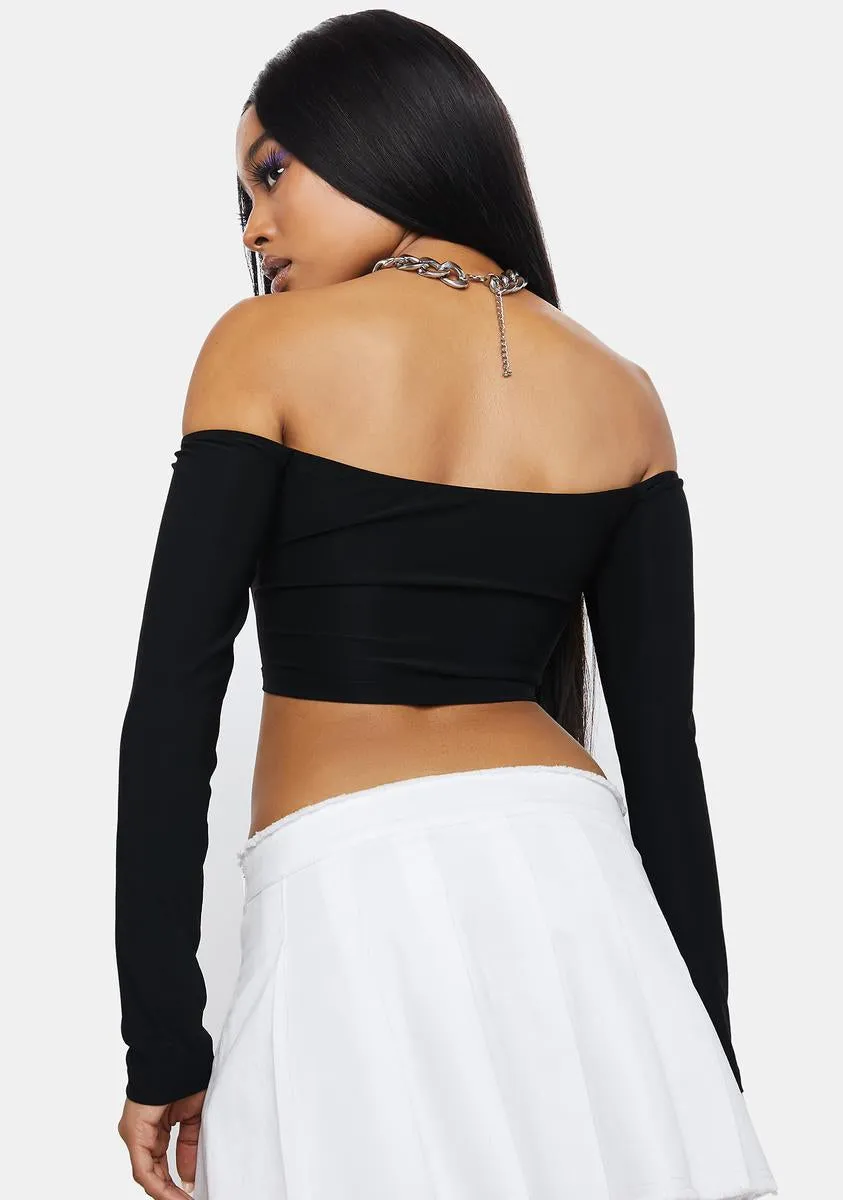 Protect My Soul Crop Top sold by Dolls Kill product image thumbnail 4