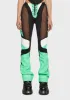 Moto Mesh Pants - Green sold by Dolls Kill