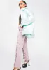 Metallic Mint Hooded Puffer Jacket sold by Dolls Kill