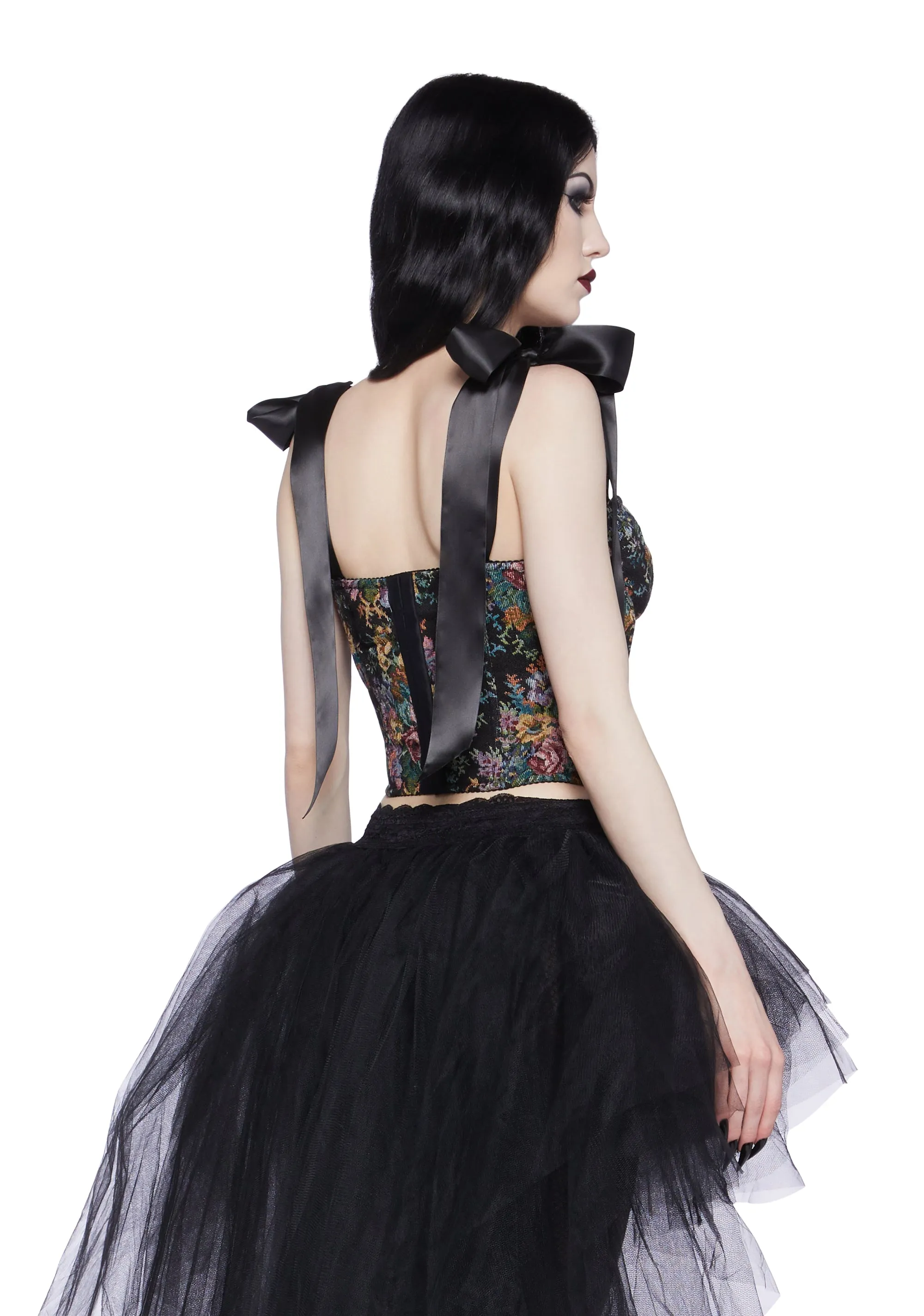 Moonlit Garden Corset Top sold by Dolls Kill product image thumbnail 3