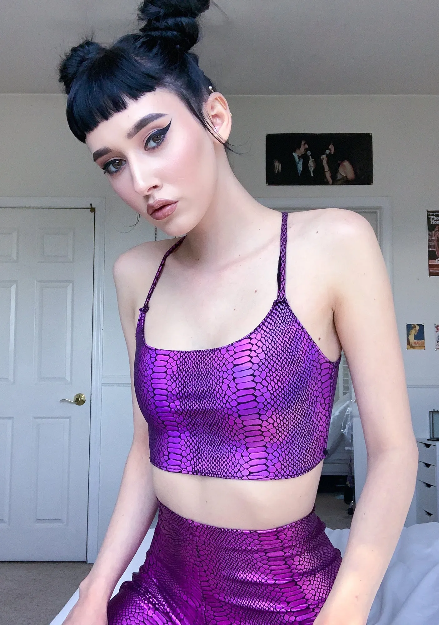 Mia Crop Top sold by Dolls Kill product image thumbnail 2