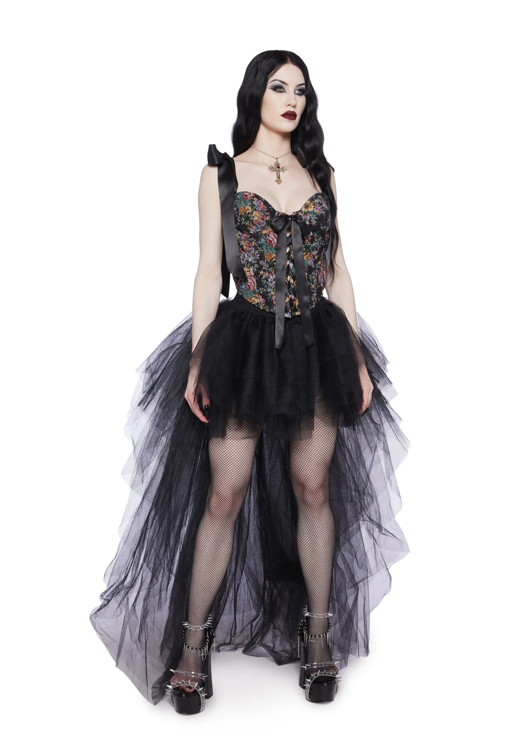Moonlit Garden Corset Top sold by Dolls Kill product image thumbnail 2