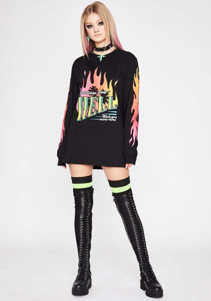 Derailed Dreams Graphic Tee sold by Dolls Kill product image thumbnail 3