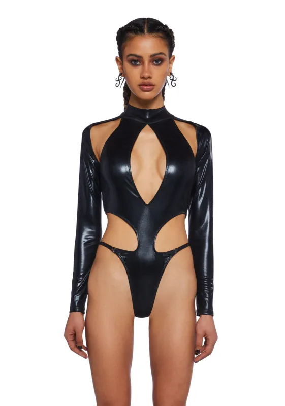 Move Through Moonlight Cut-Out Bodysuit sold by Dolls Kill
