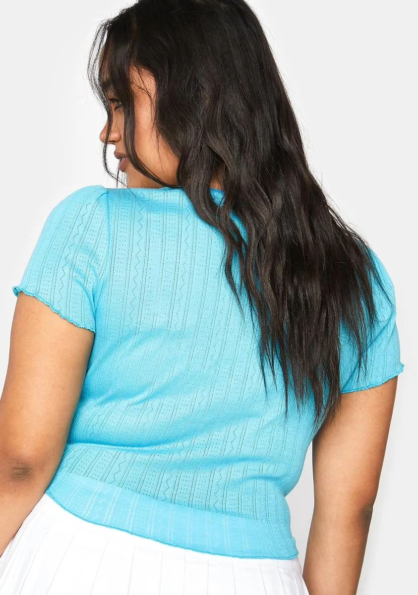 Plus Weekend Getaway Crop Top sold by Dolls Kill product image thumbnail 4