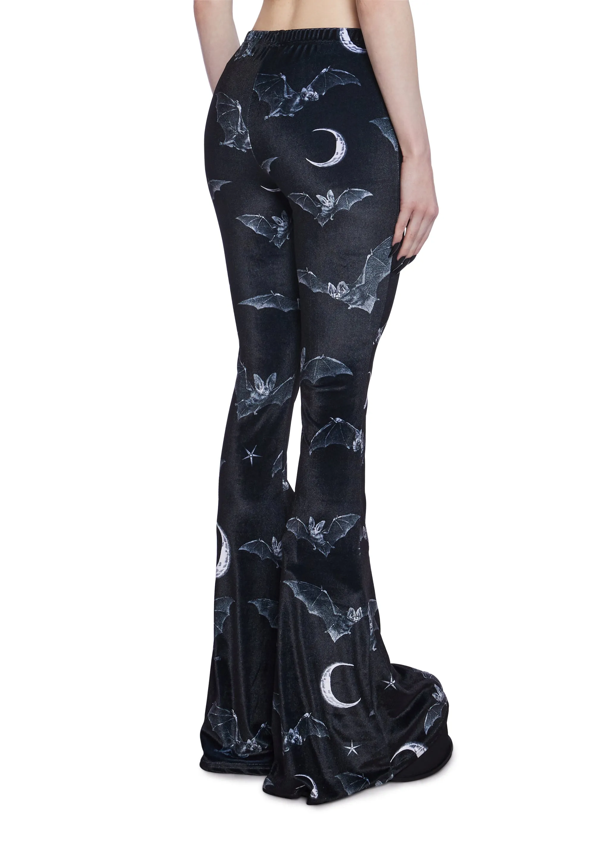 Nocturnal Flights Flared Pants sold by Dolls Kill product image thumbnail 4