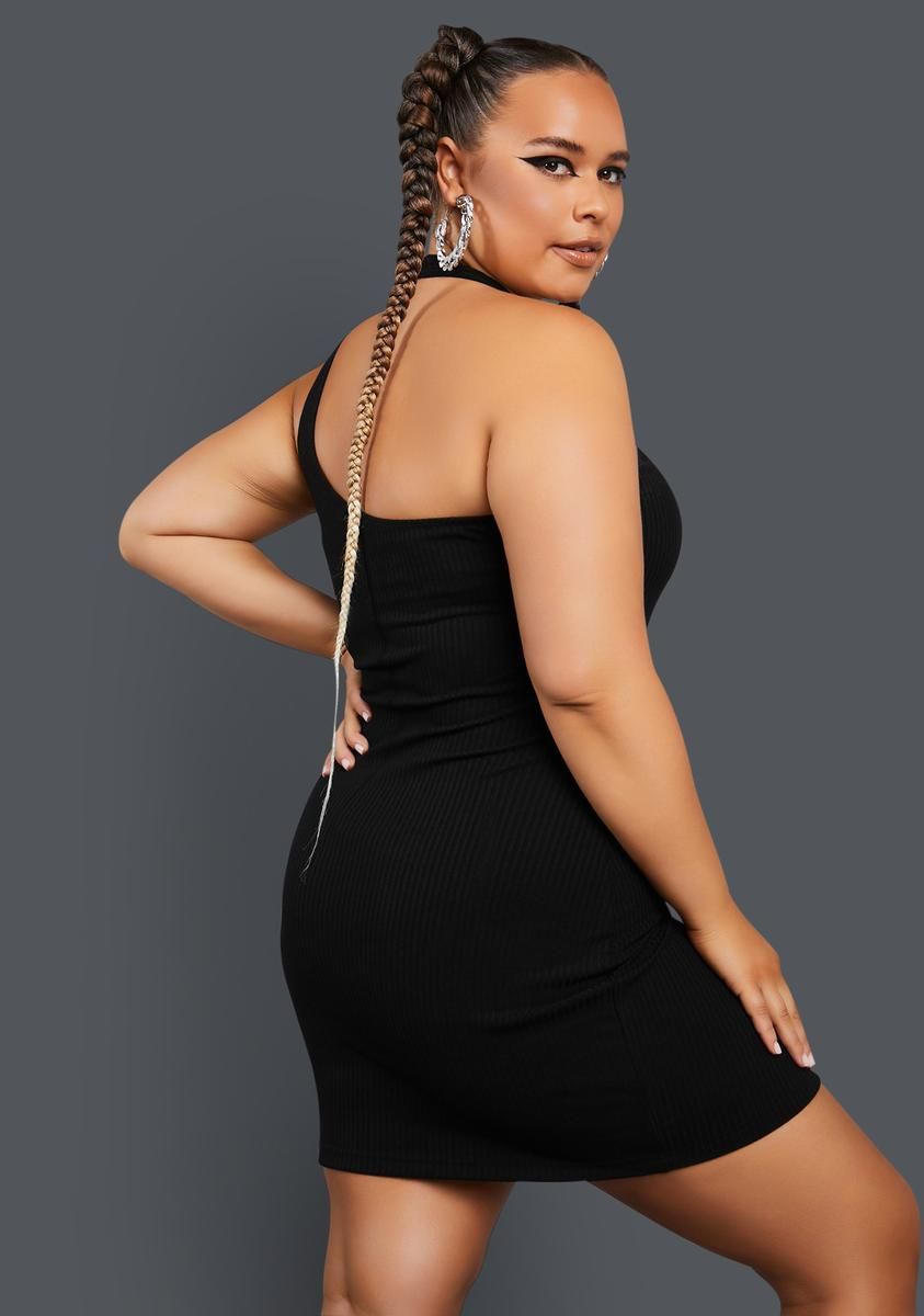 Plus Unfinished Business Mini Dress sold by Dolls Kill product image thumbnail 4