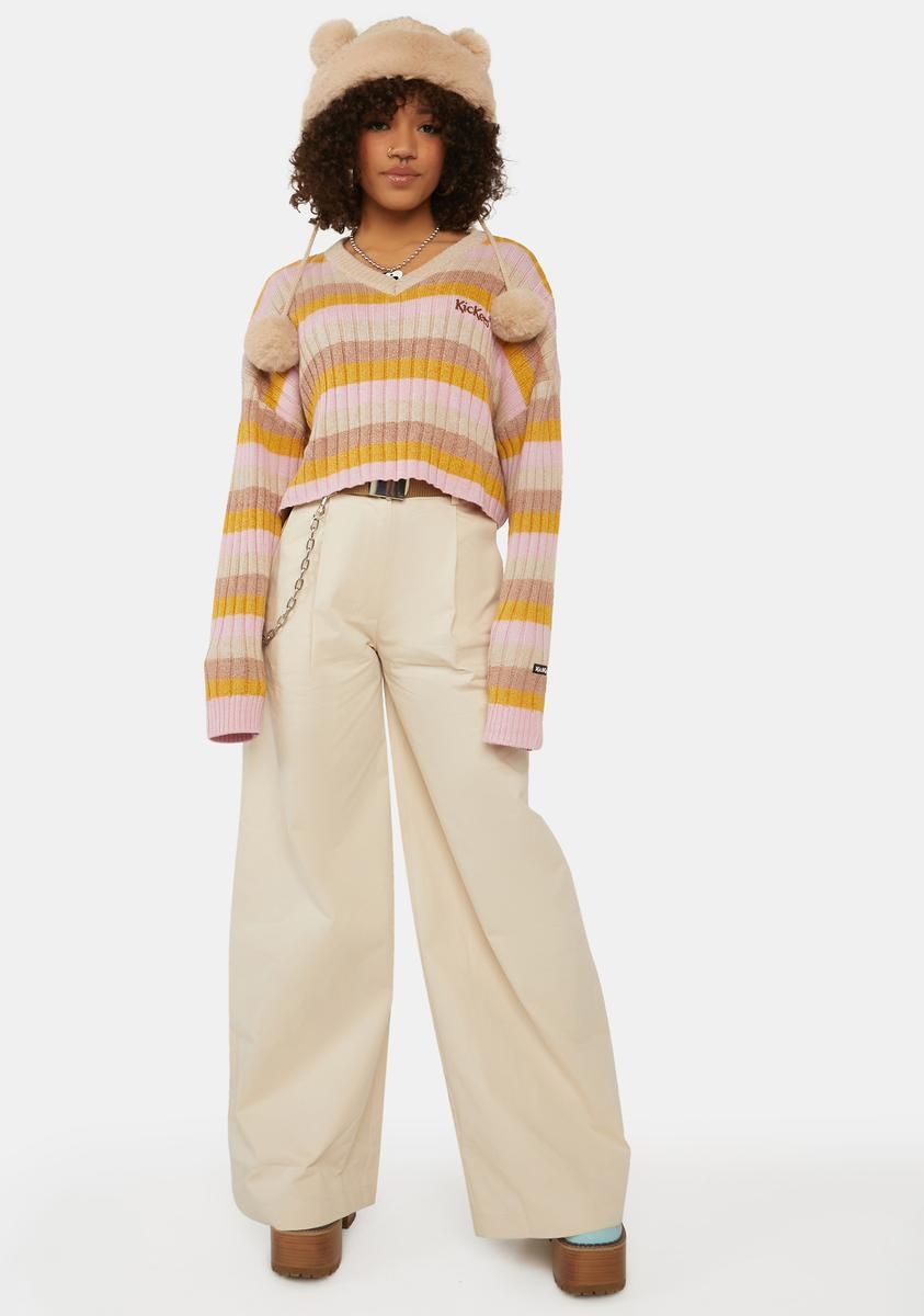 Drilled Tailored Trousers sold by Dolls Kill product image thumbnail 2