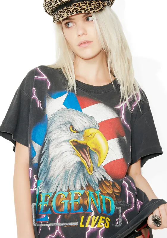 Vintage American Thunder Tee sold by Dolls Kill