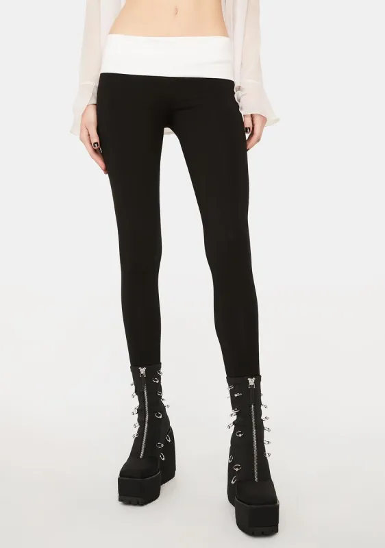 Loving On You Two-Tone Leggings sold by Dolls Kill