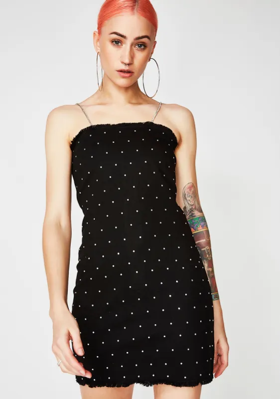 Midnight Denim Cami Dress sold by Dolls Kill