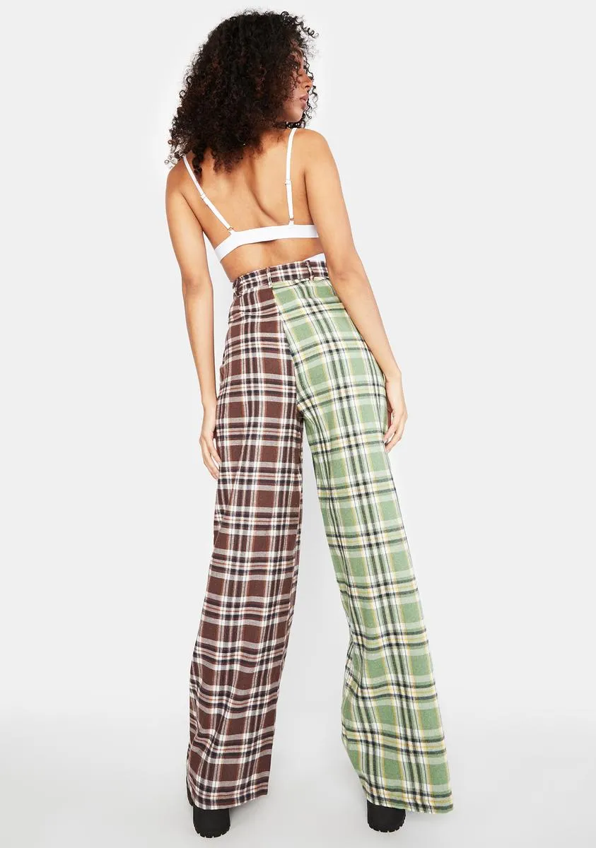 Plaid Laura Trousers sold by Dolls Kill product image thumbnail 4