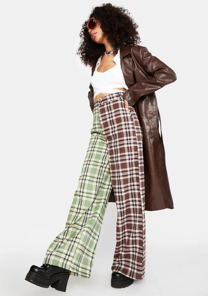 Plaid Laura Trousers sold by Dolls Kill product image thumbnail 2