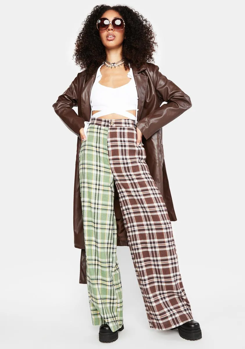 Plaid Laura Trousers sold by Dolls Kill product image thumbnail 3