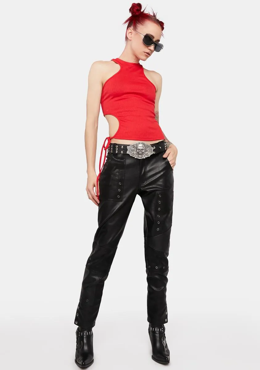 Rock And Me High Neck Top sold by Dolls Kill product image thumbnail 3