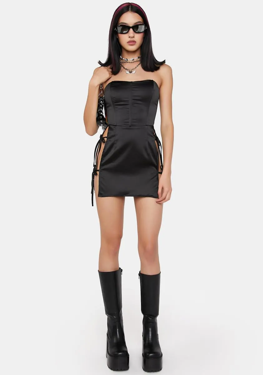 Hot Reception Corset Mini Dress sold by Dolls Kill product image thumbnail 3