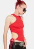 Rock And Me High Neck Top sold by Dolls Kill