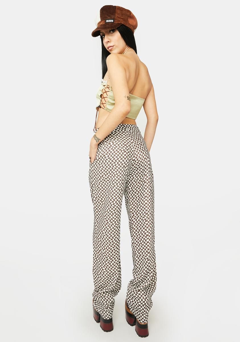 Set The Tone Suit Pants sold by Dolls Kill product image thumbnail 4