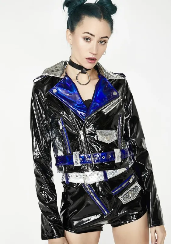 Techno Diva Moto Jacket sold by Dolls Kill