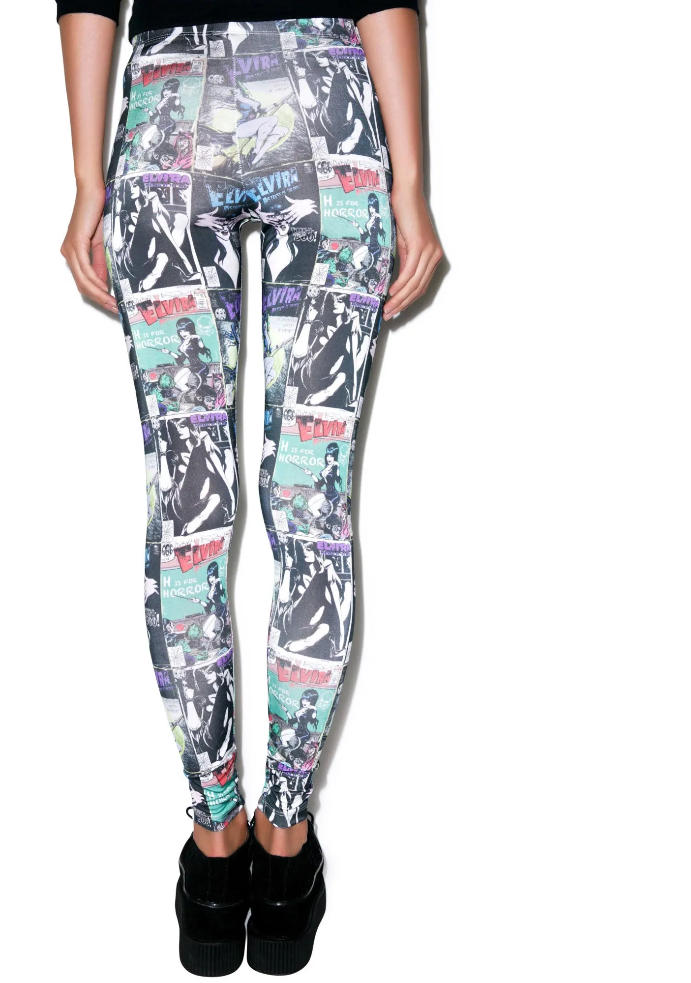 Elvira Comic Cover Leggings sold by Dolls Kill product image thumbnail 2