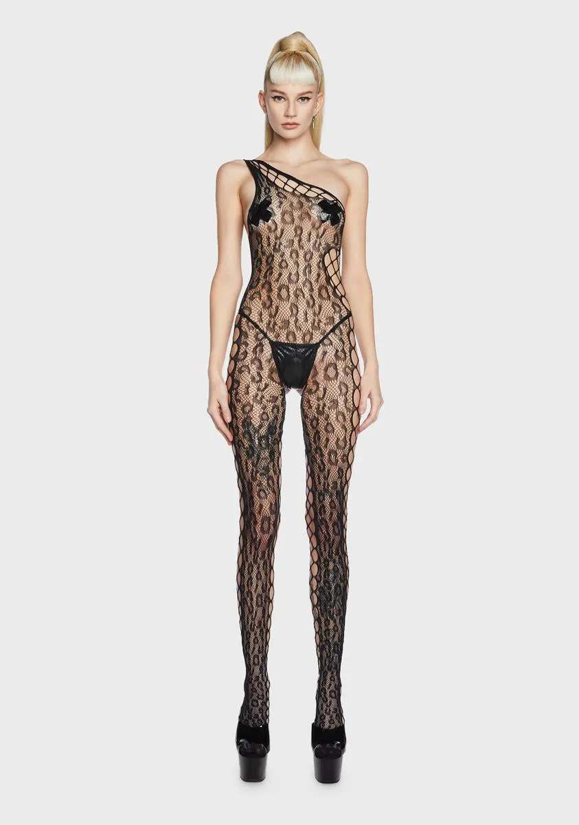 Roarin' For More Fishnet Bodystocking sold by Dolls Kill