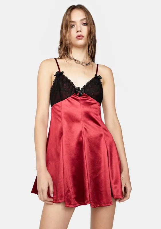 Hot Prom Queen Dreams Mini Dress sold by Dolls Kill