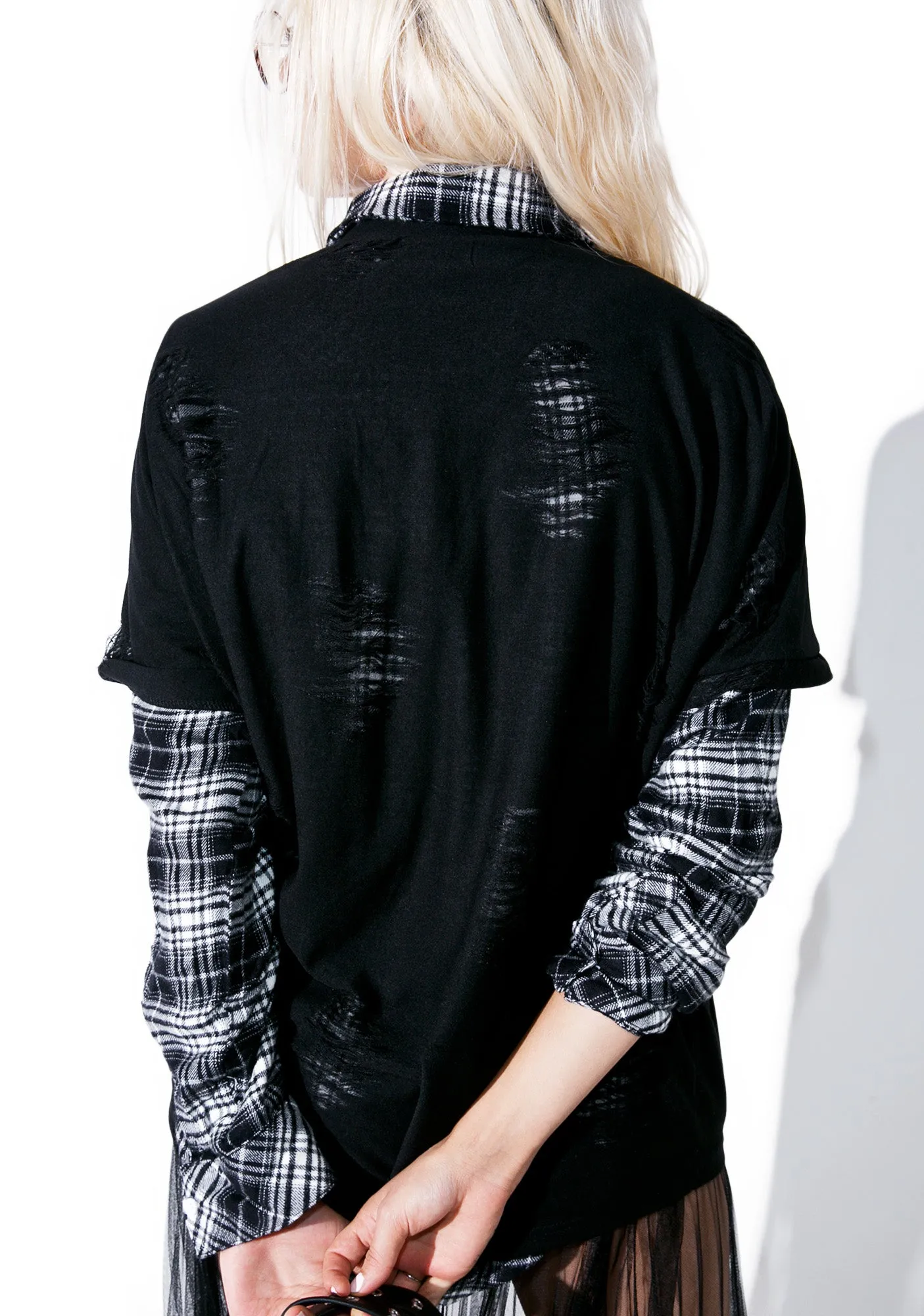 Dark Havoc Distressed Tee sold by Dolls Kill product image thumbnail 3