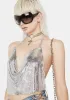 Heiress Activity Chainmail Top sold by Dolls Kill