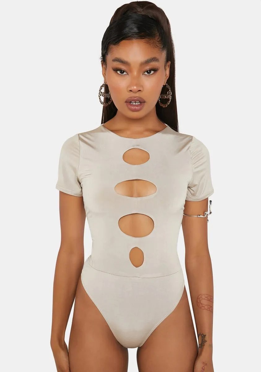 Under The Radar Cut Out Bodysuit sold by Dolls Kill