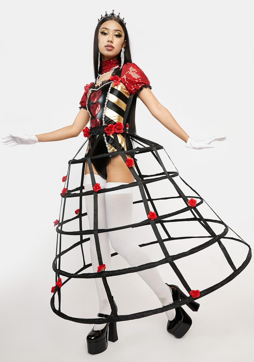 Caged Heart Queen Costume sold by Dolls Kill