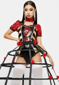 Caged Heart Queen Costume sold by Dolls Kill