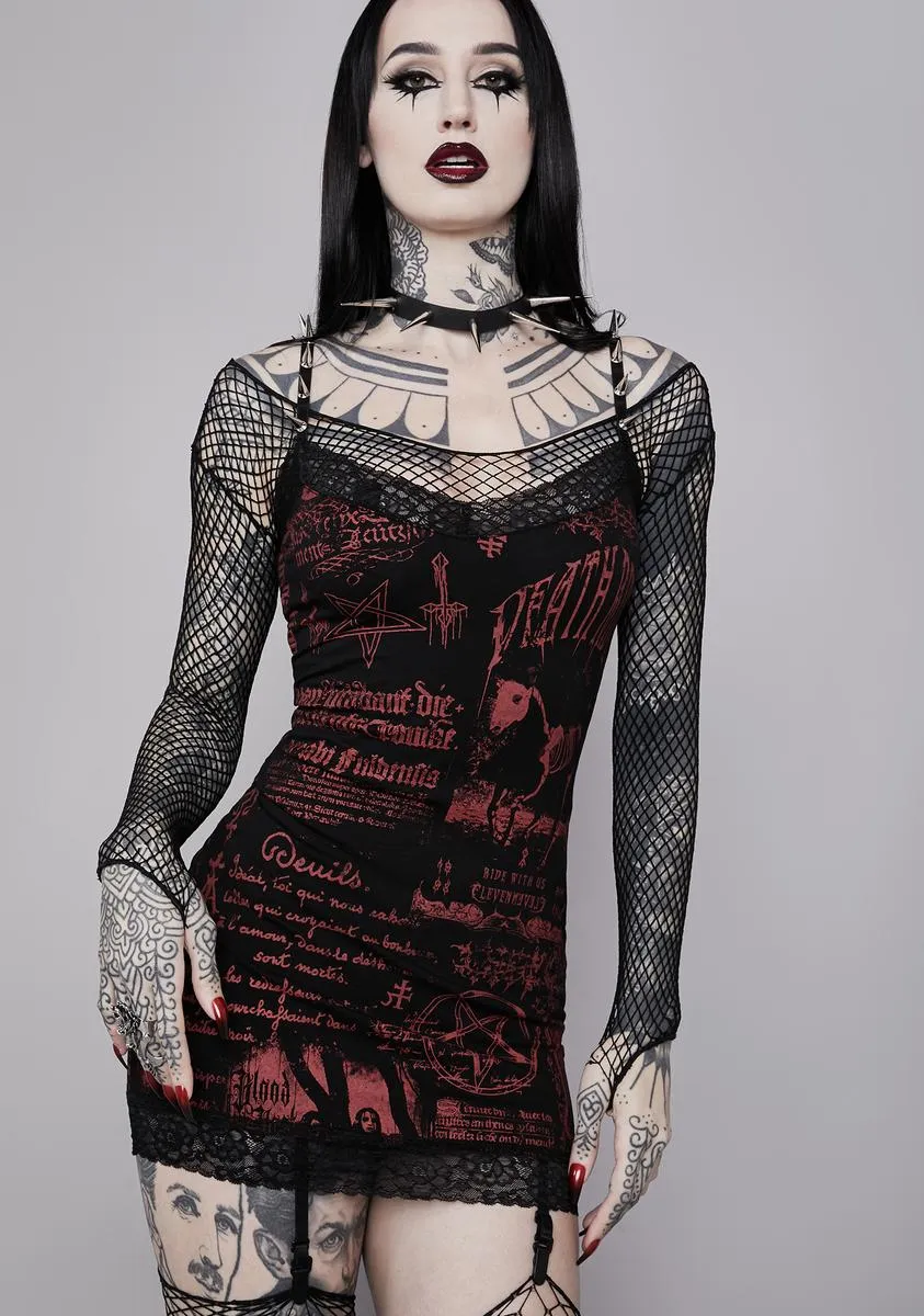 Pull Me Under Cami Dress sold by Dolls Kill