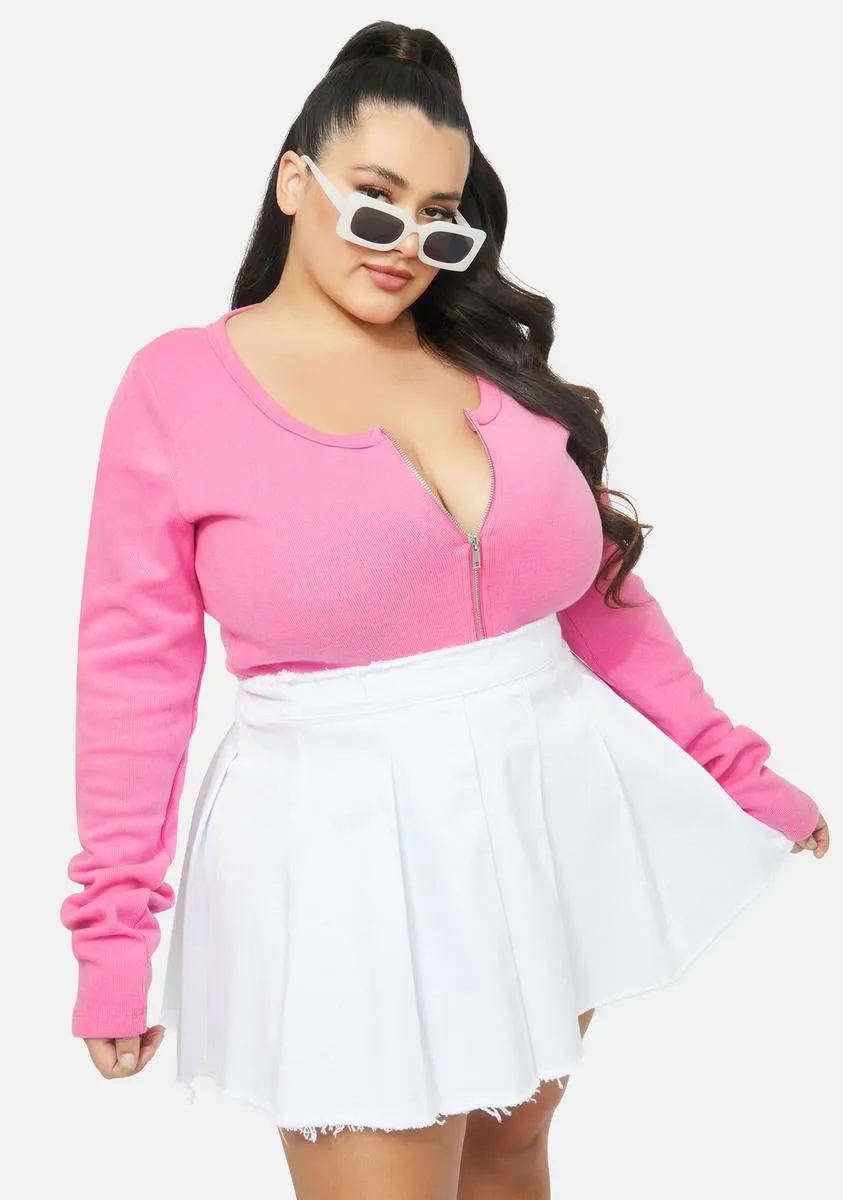 Plus More Euphoria Two-Way Zip Cardigan sold by Dolls Kill product image thumbnail 2