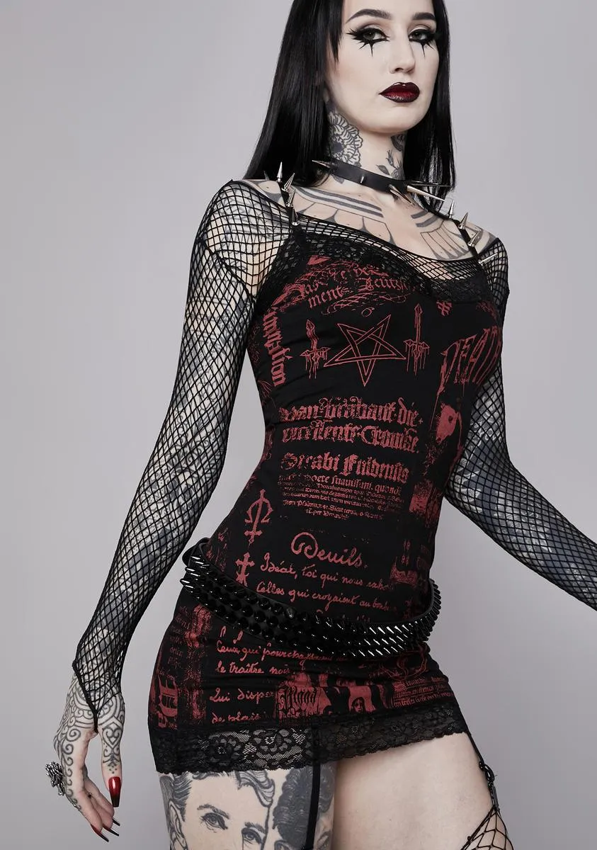 Pull Me Under Cami Dress sold by Dolls Kill product image thumbnail 2