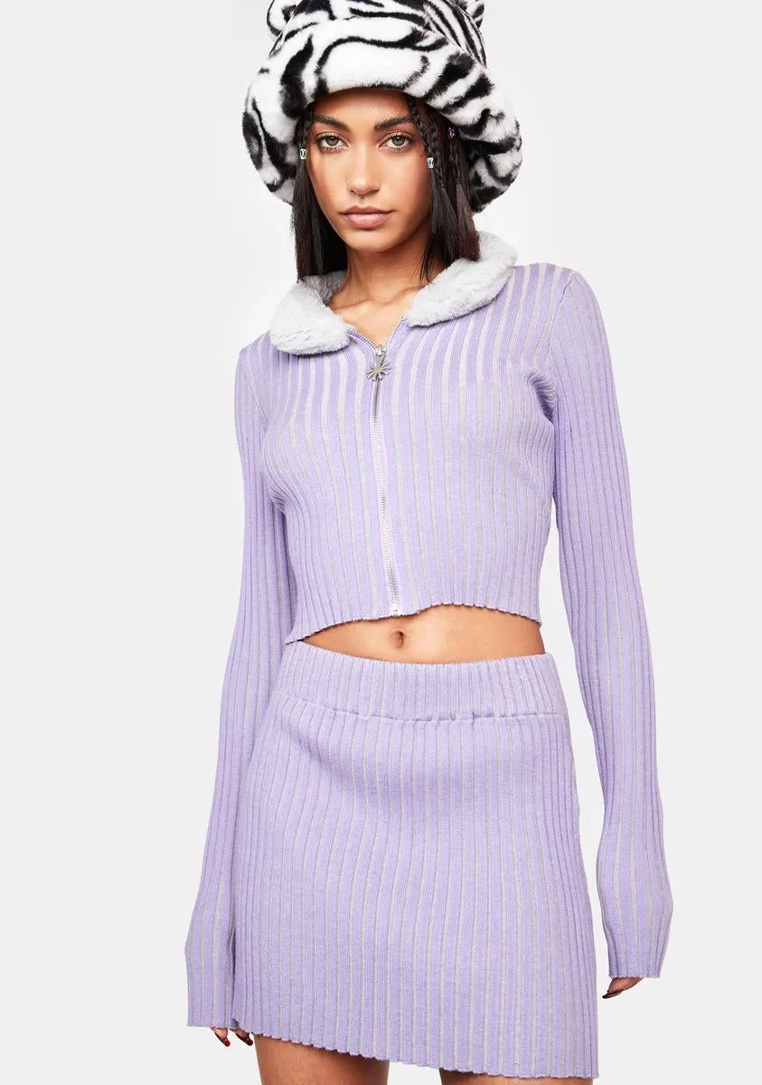 Cuddle Up Quick Skirt Set sold by Dolls Kill