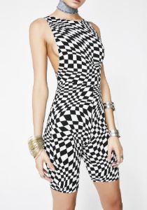 Trippy Acro Unitard sold by Dolls Kill